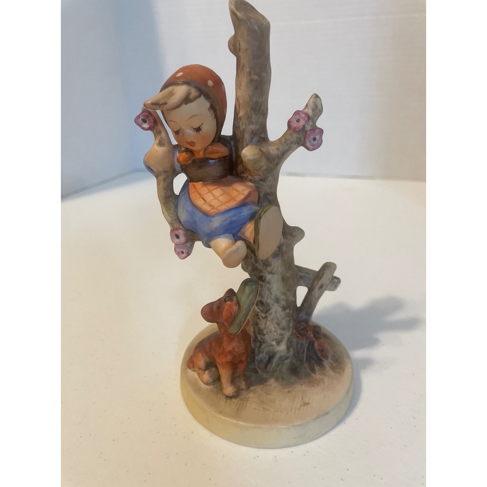 Goebel Hummel Figurine "Out of Danger" 56B TMK5 Vintage Porcelain Cottagecore